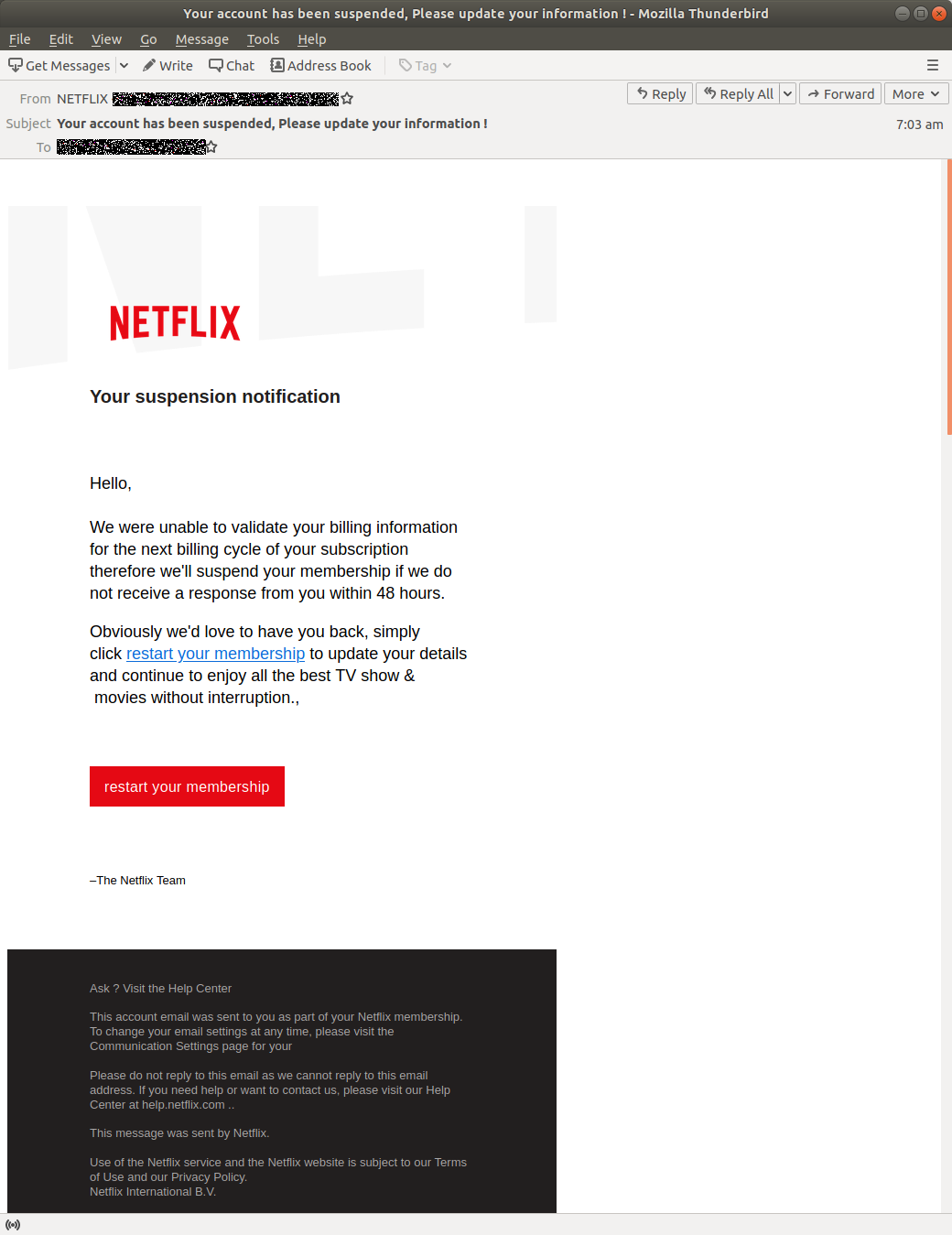 netflix account login