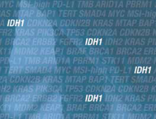 Molecular profiling in cholangiocarcinoma, IDH1 mutations, and beyond