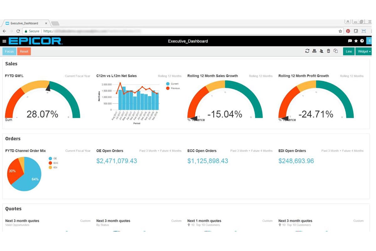 Epicor Data Analytics (EDA)