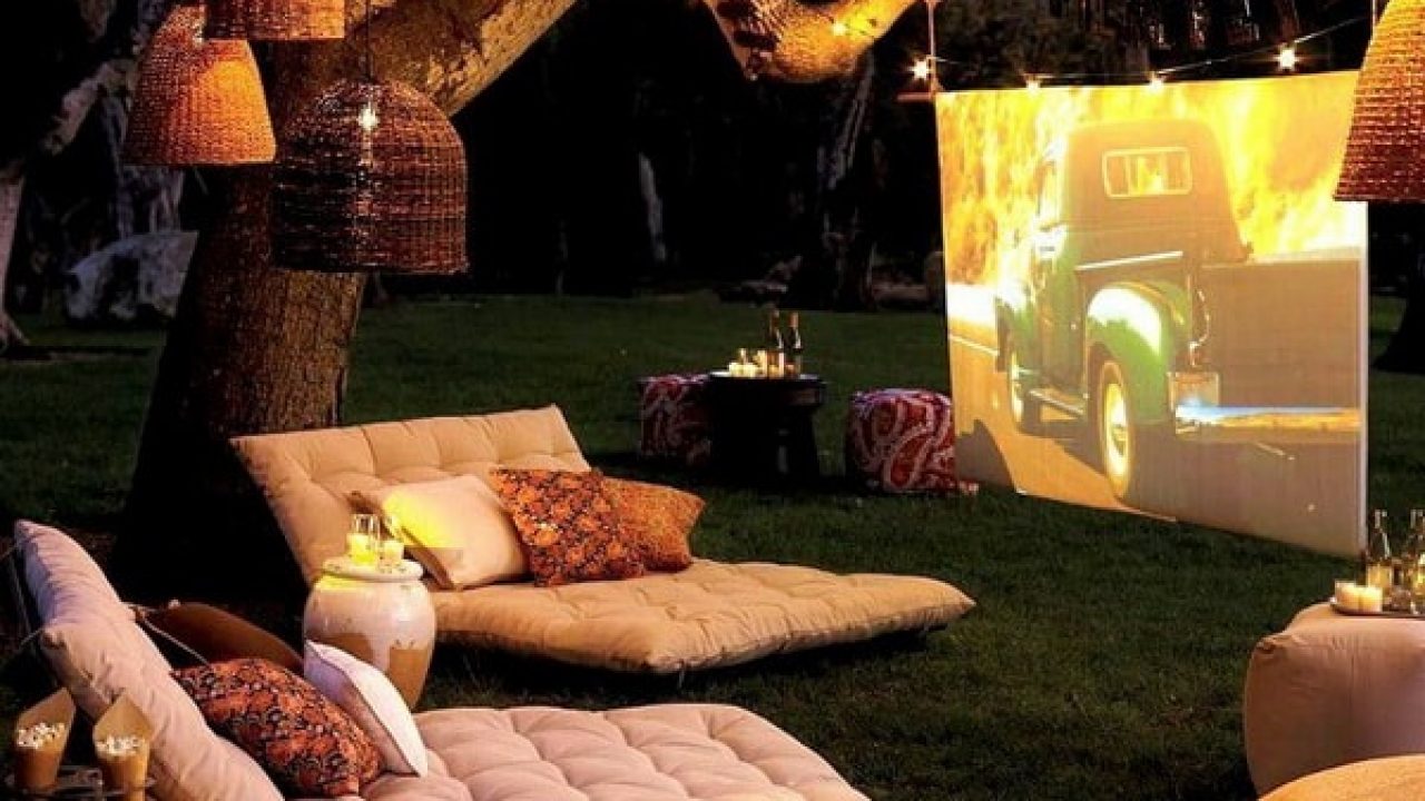 cine al aire libre en casa