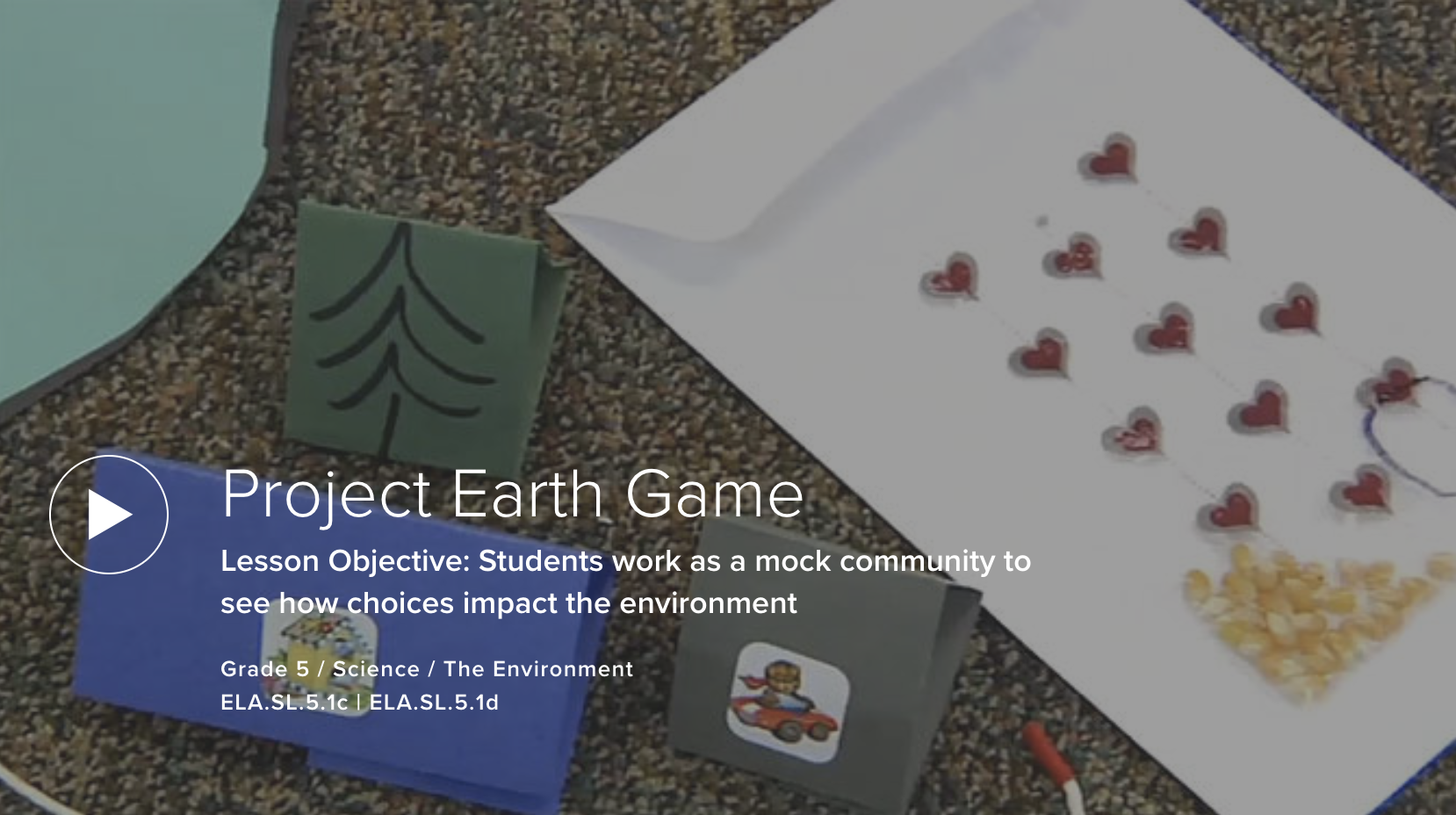 VIDEO: Project Earth Game