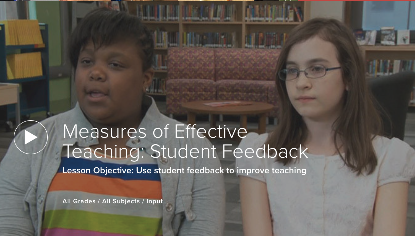 Measures of Effective Teaching: Student Feedback