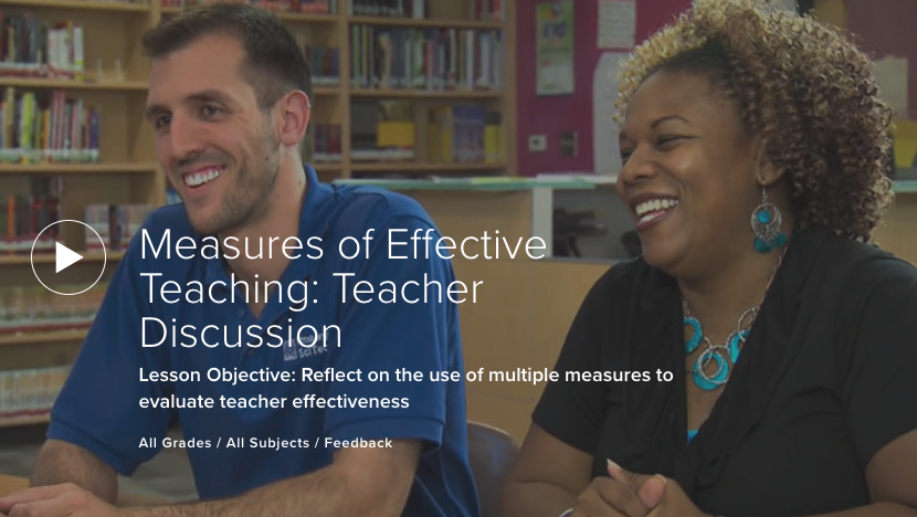 Measures of Effective Teaching: Teacher Discussion