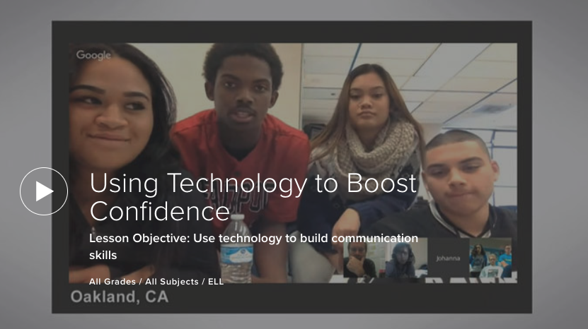 Using Technology to Boost Confidence