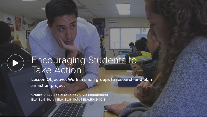 Encouraging Students to Take Action