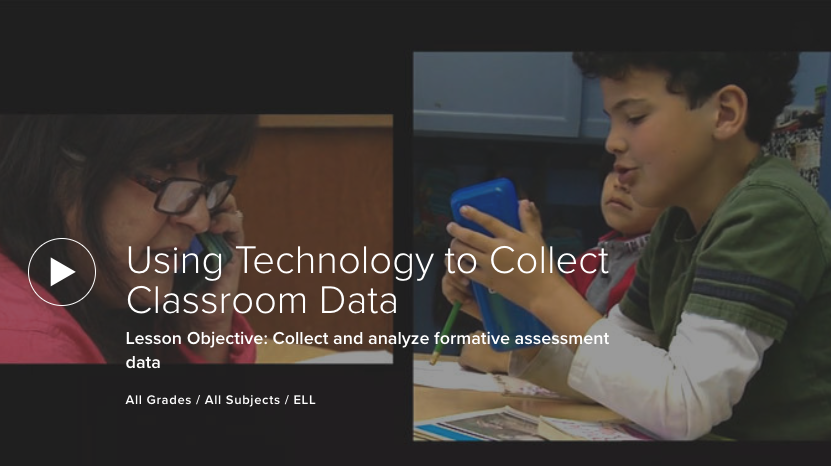 Using Technology to Collect Classroom Data