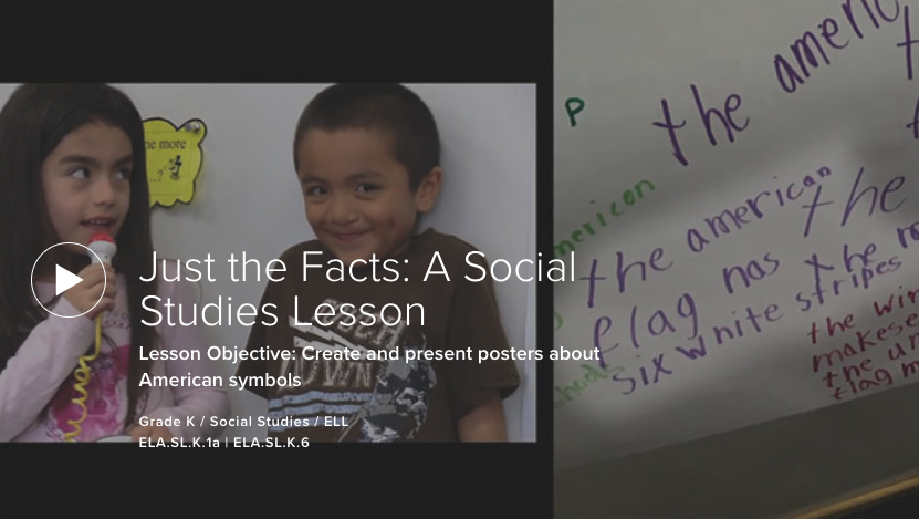 Just the Facts: A Social Studies Lesson