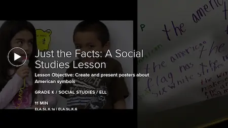  Just the Facts: A Social Studies Lesson