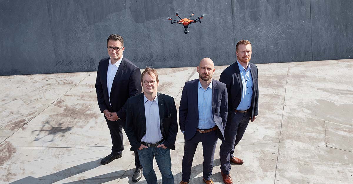 Group photo of FlyNex Founders