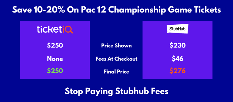 Pac 12 Championship Football Tickets - StubHub