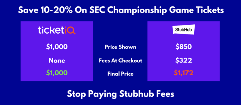 Where To Find The Cheapest 2023 SEC Championship Game Tickets