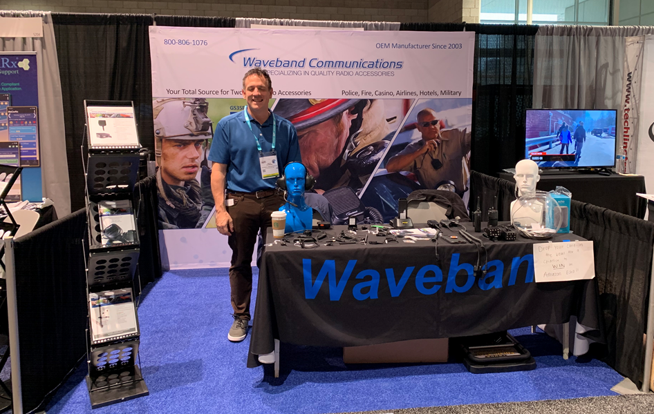 waveband booth at IACP-1