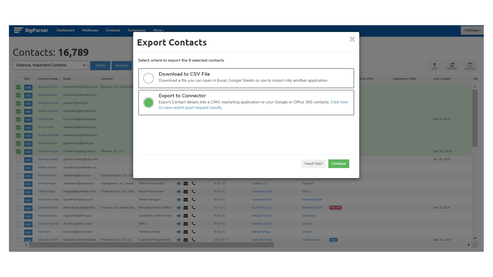 Manually add contacts to HubSpot or create automated rules.