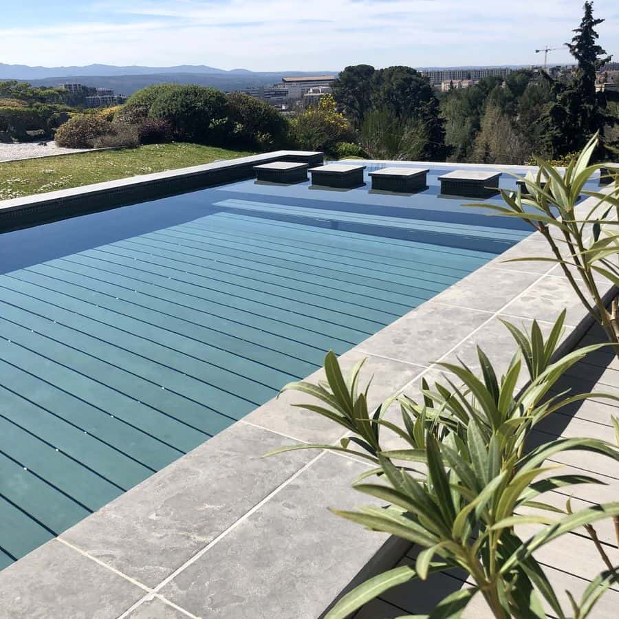 piscine esthétique fond mobile