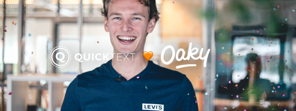 Oaky x Quicktext Integration blog