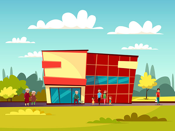 supermarket-building-facade-cartoon-trade-center-people-with-shopping-cart