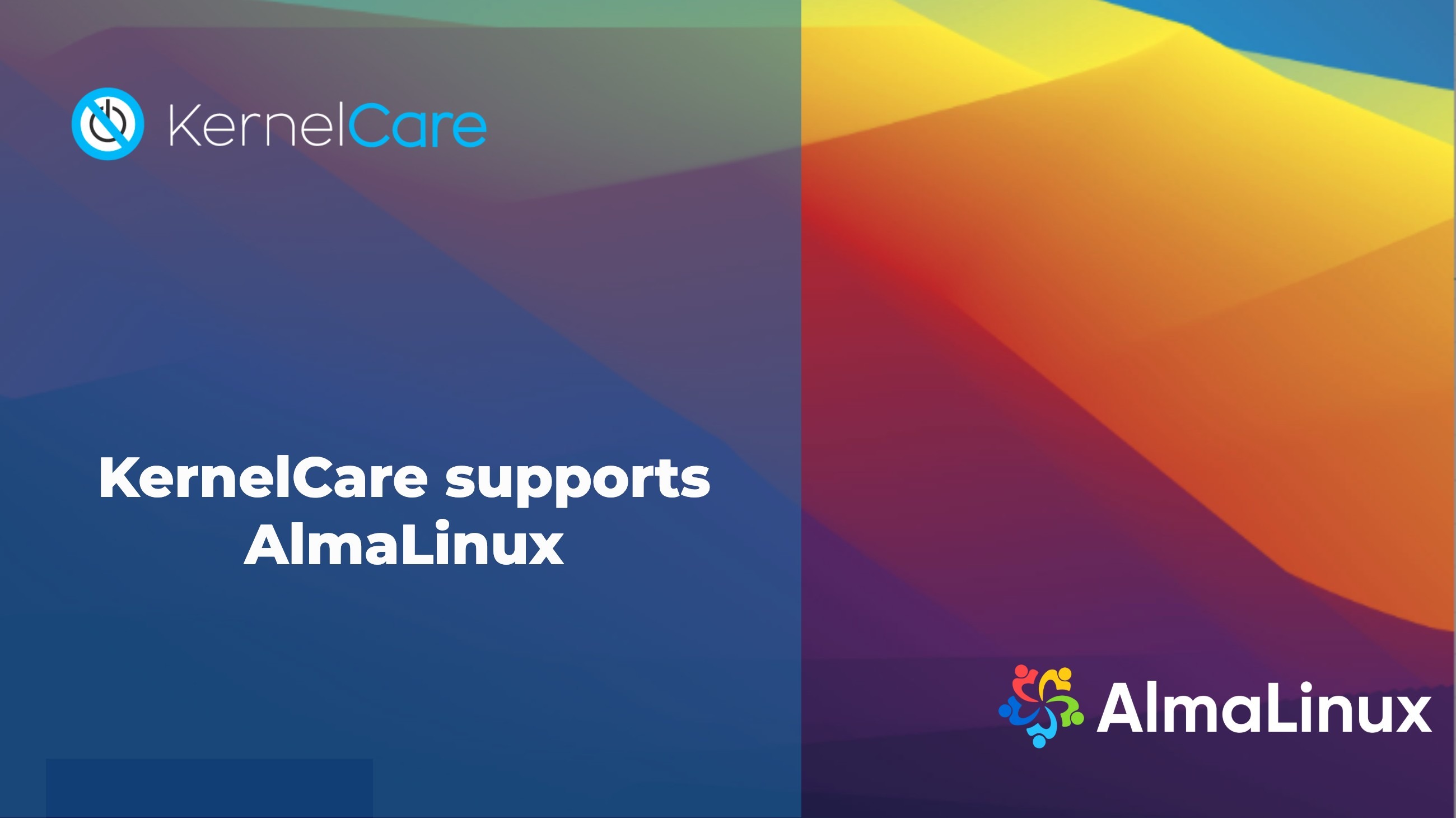 KernelCare supports AlmaLinux OS