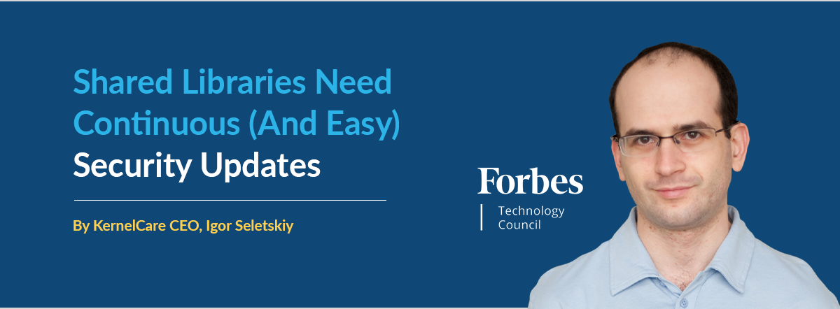 KernelCare-CEO Igor Seletskiy für Forbes