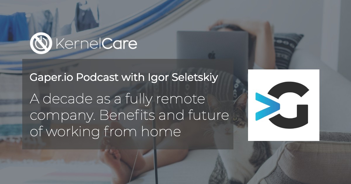 Ein Jahrzehnt als reines Remote-Unternehmen. Vorteile und Zukunft der Arbeit von zu Hause aus von Igor Seletskiy.