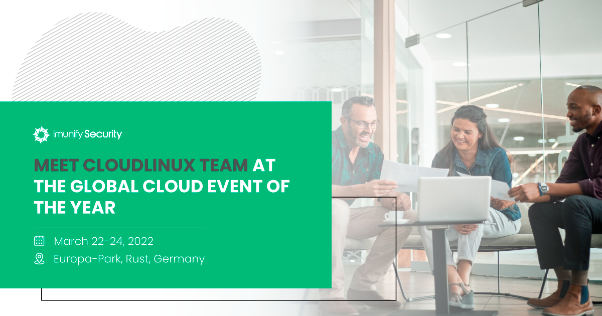 imunify360 team at cloudfest 2022