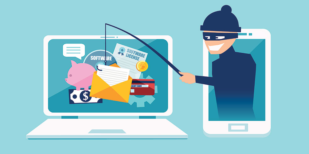 Ransomware is often caused by phishing