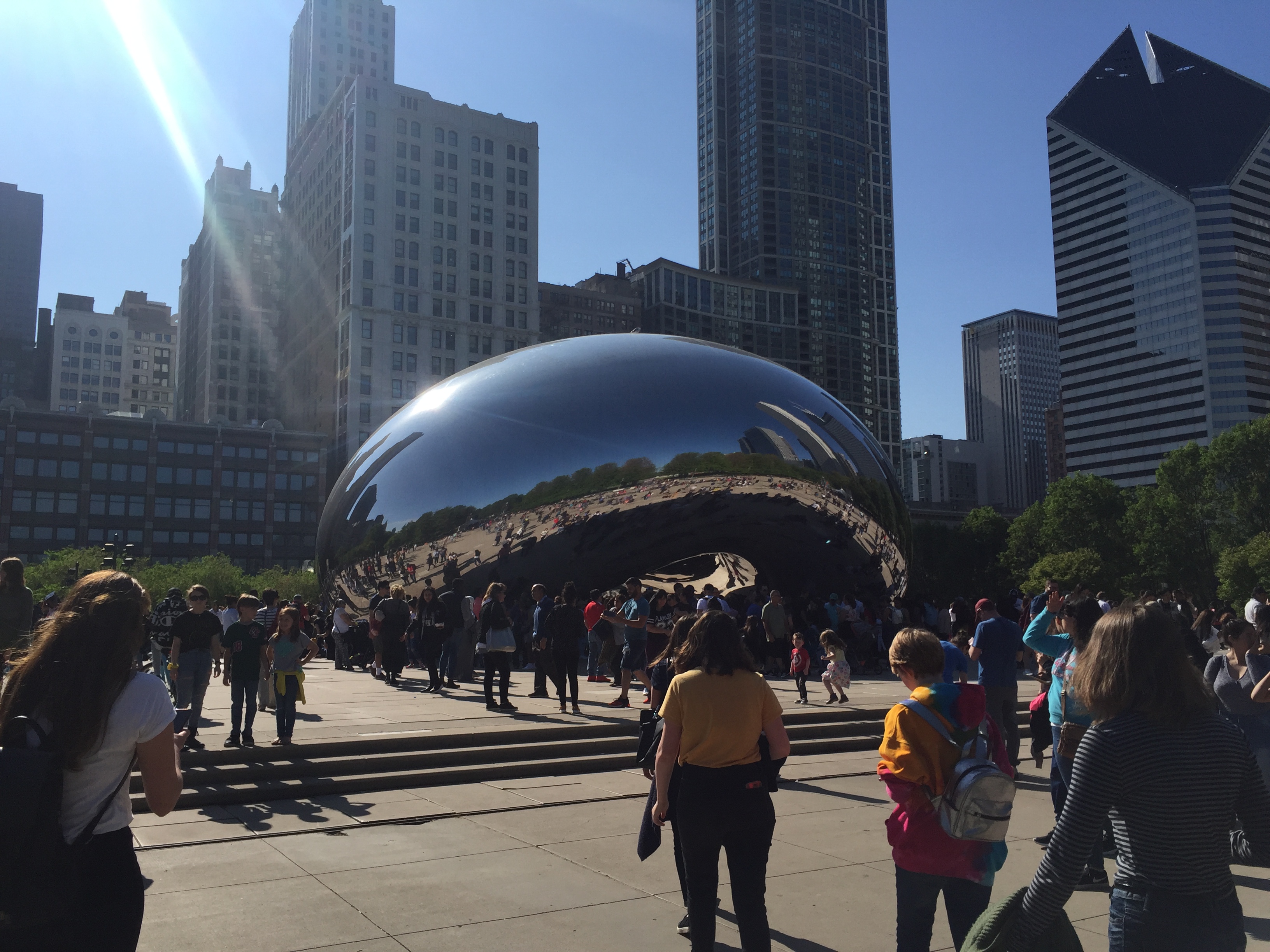 The Bean, Cloud Gate, Chicago, Millennium Park