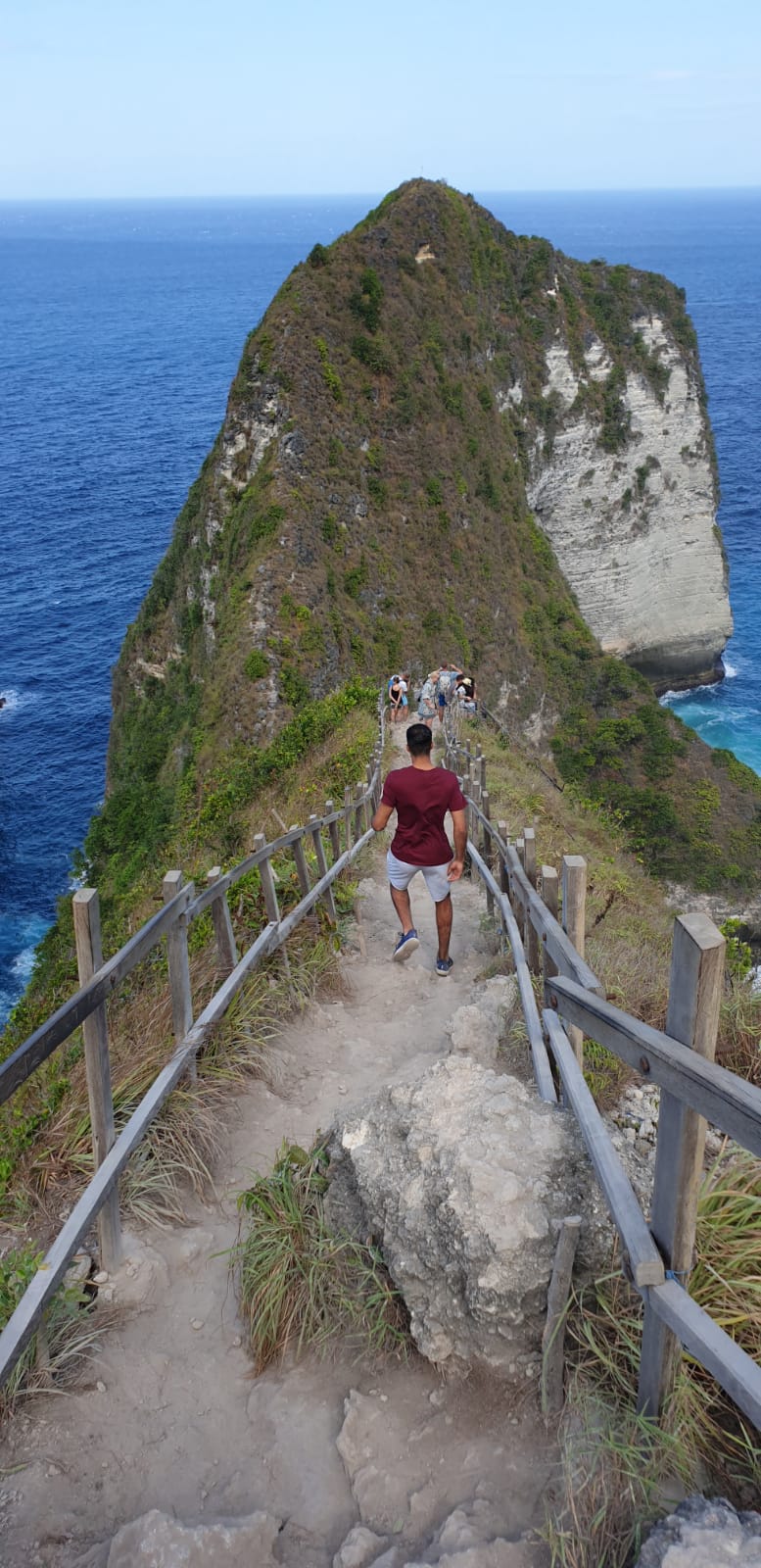 Stairs Kelingking beach