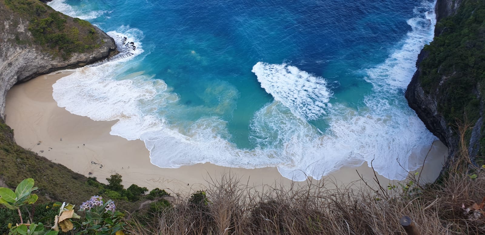 View kelingking beach