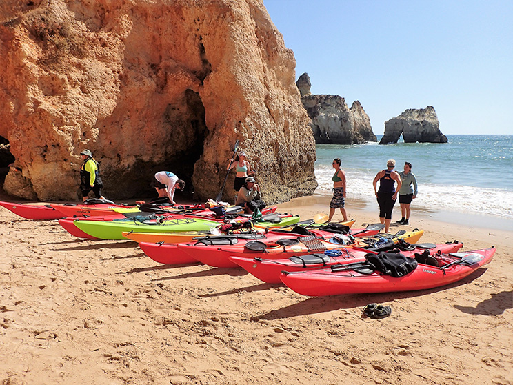 sea kayaking portugal algarve