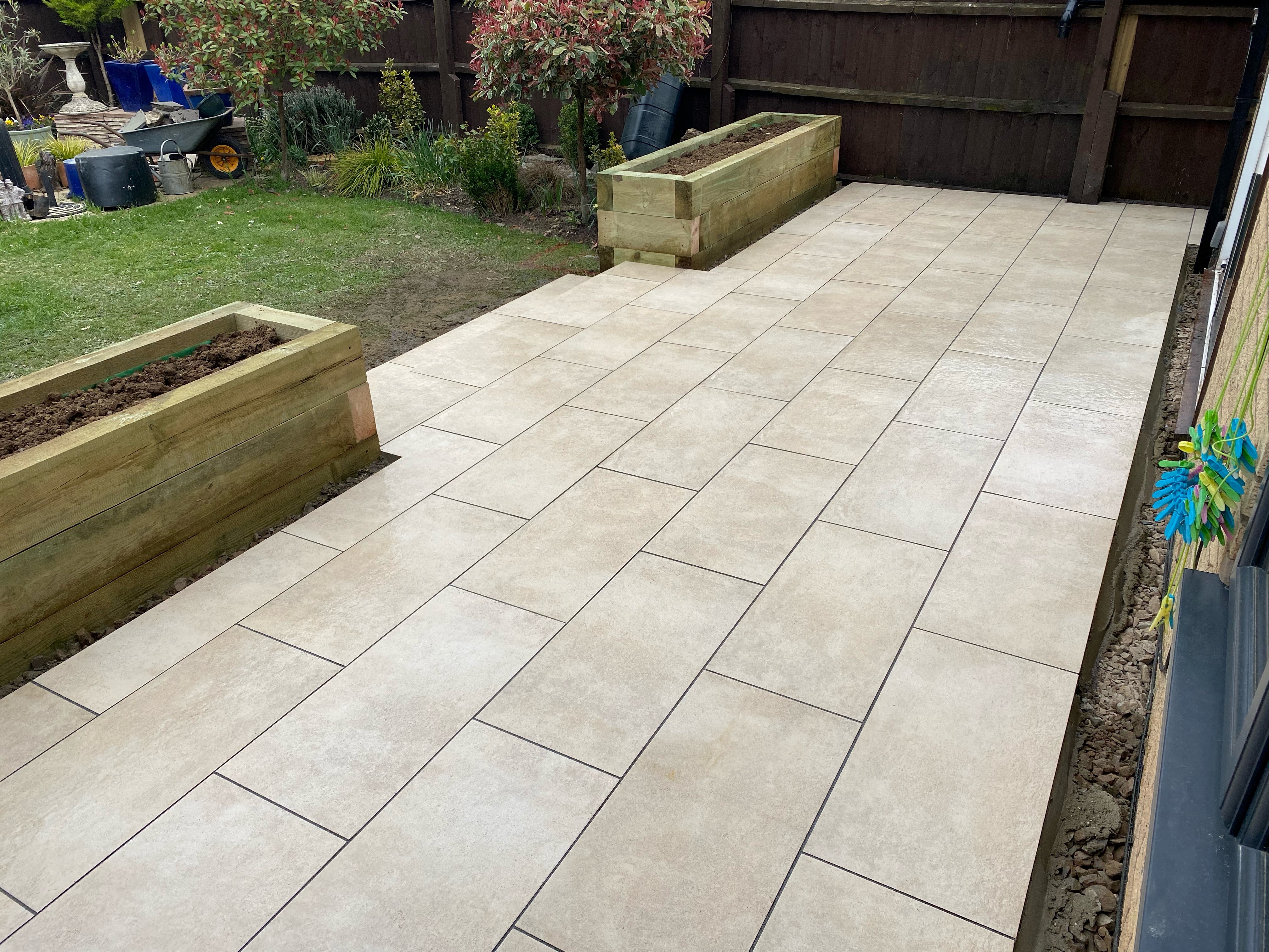 Crema Beige Porcelain Paving Slabs