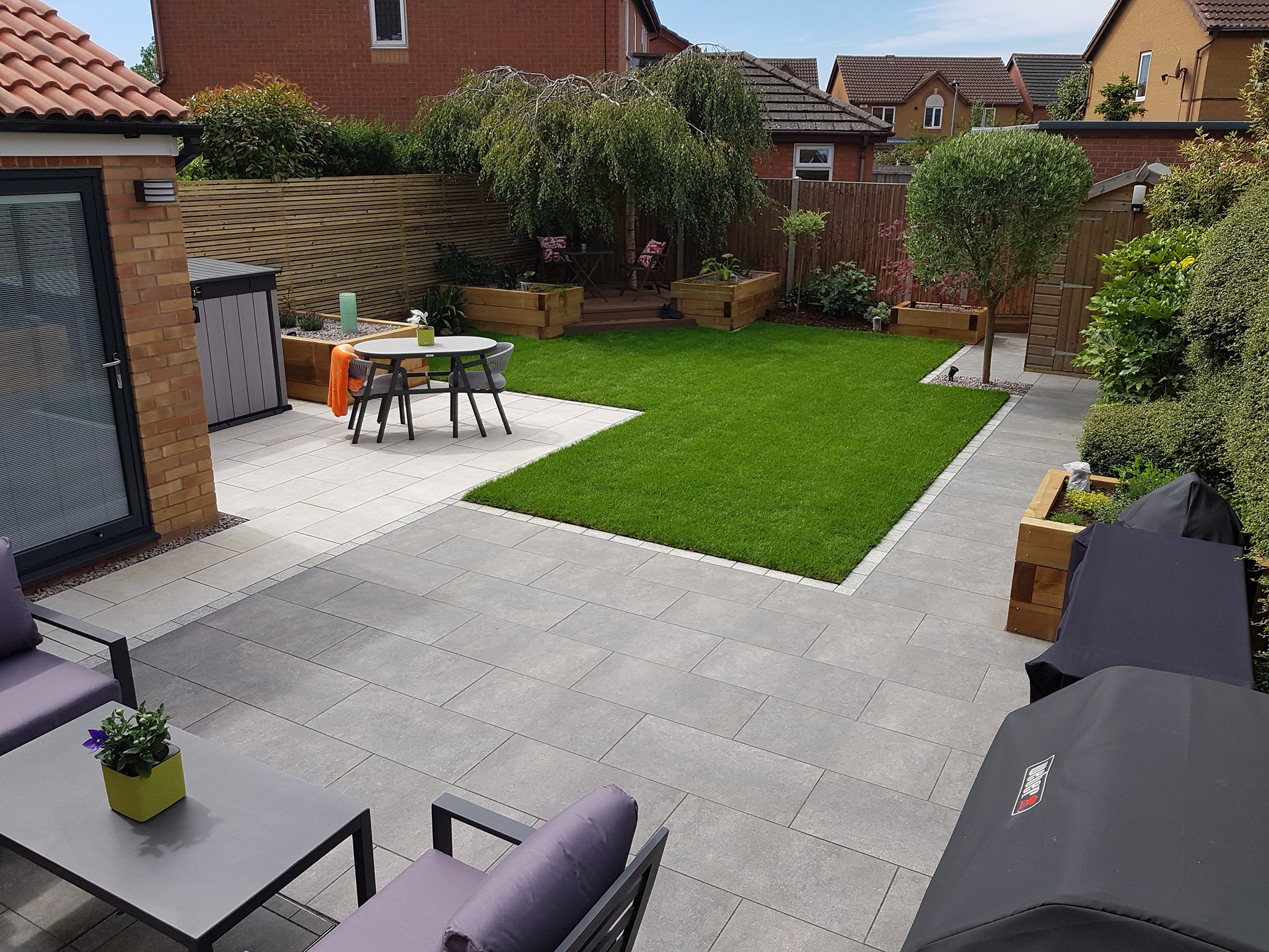 Nero Black Porcelain and Grigio Porcelain- Chatwin Landscapes