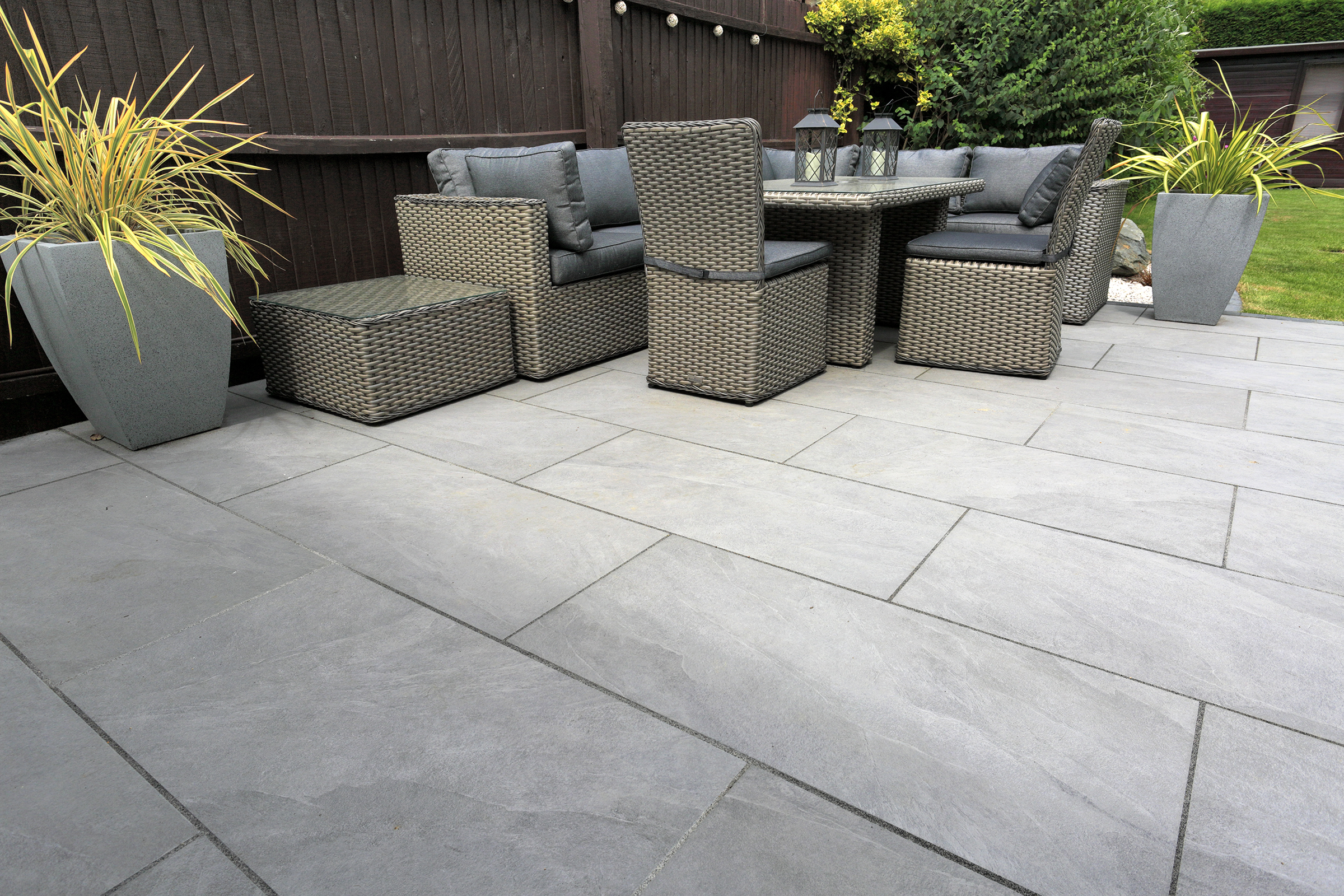 Grey Outdoor Porcelain Tiles