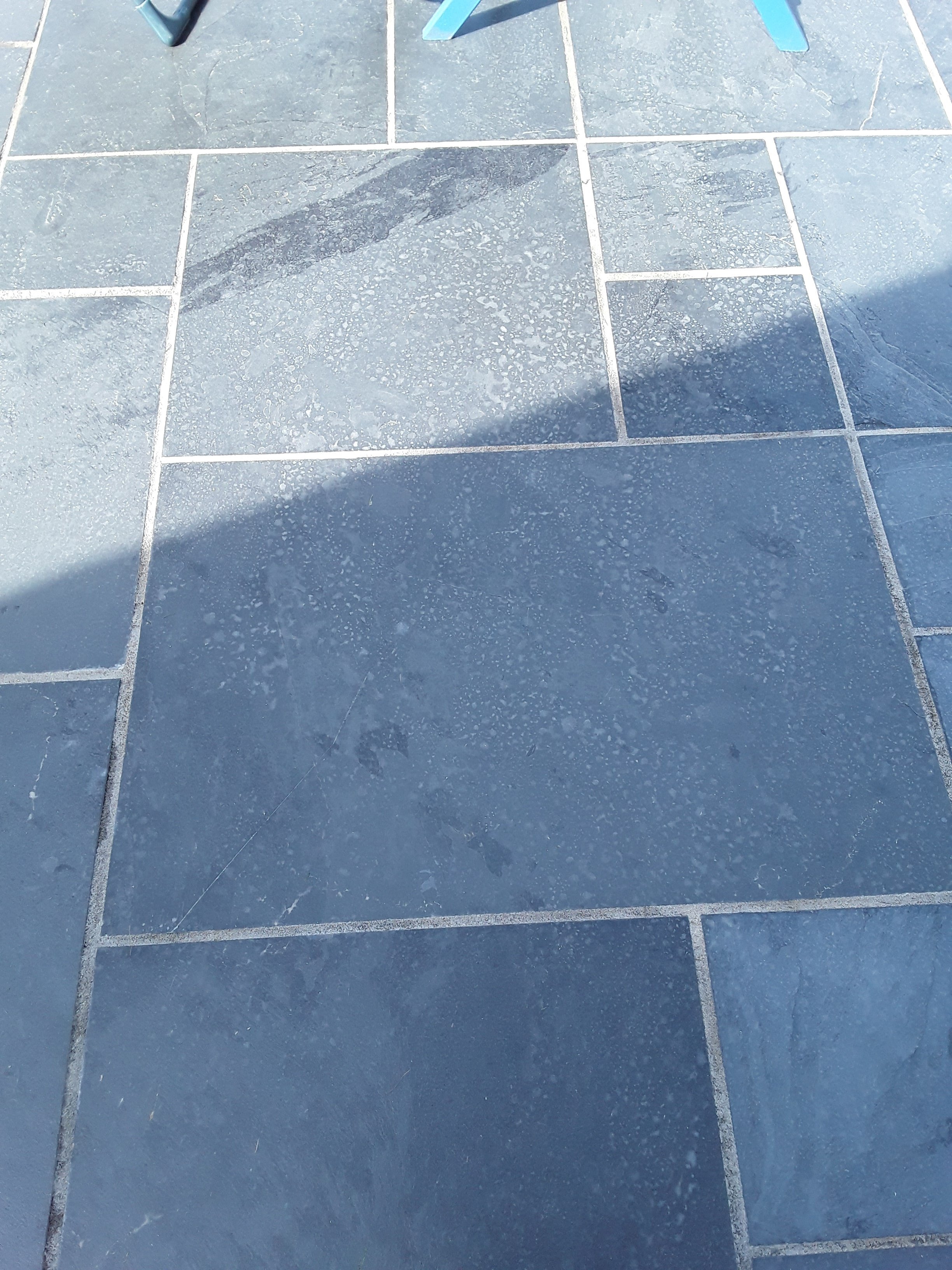 Slate with Bloomed Sealer