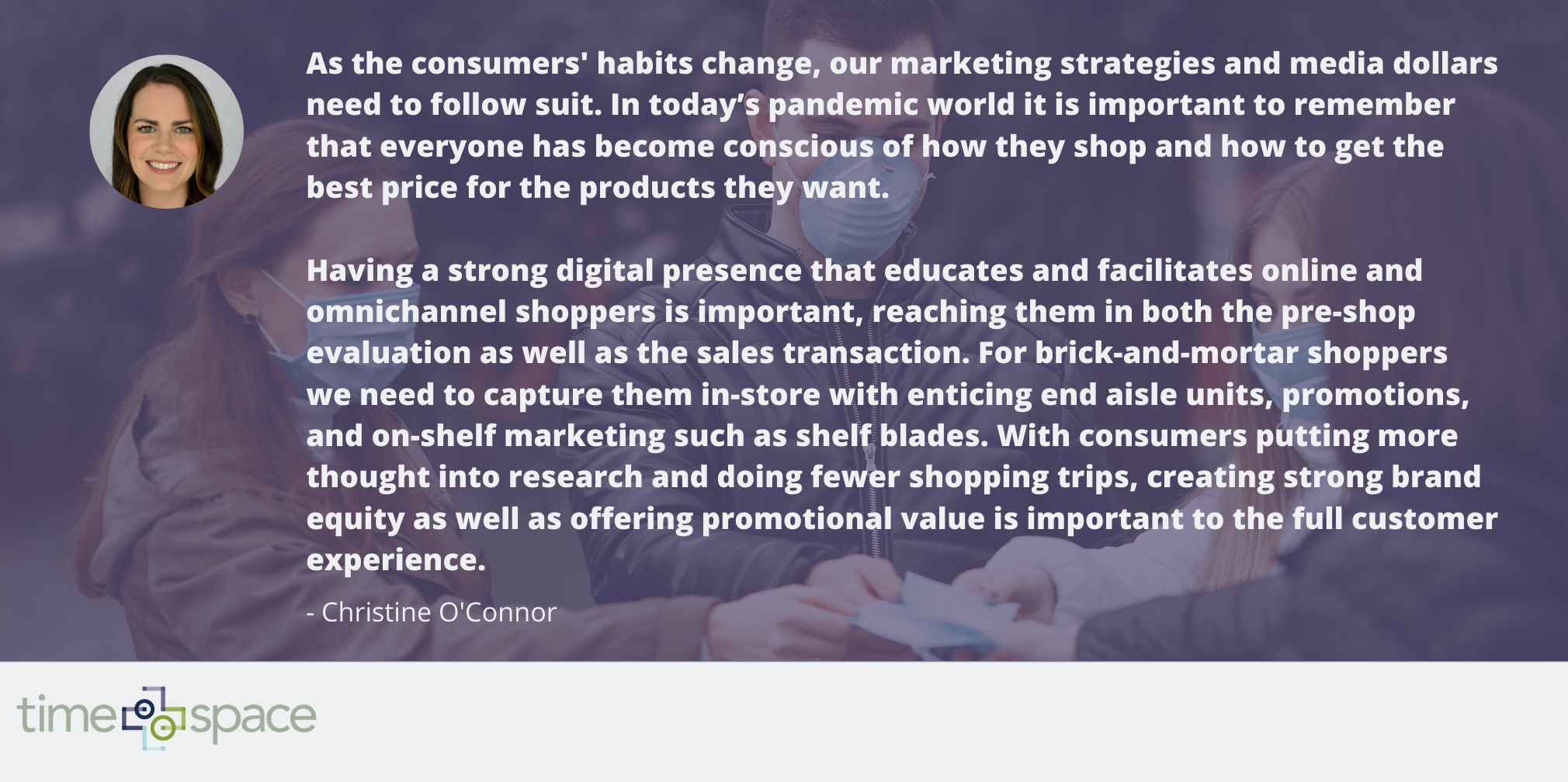 As the consumers habits change, our marketing strategies and media dollars need to follow suit. When looking at each of the types of shopper we want to show up in all phases of their decision journey with 