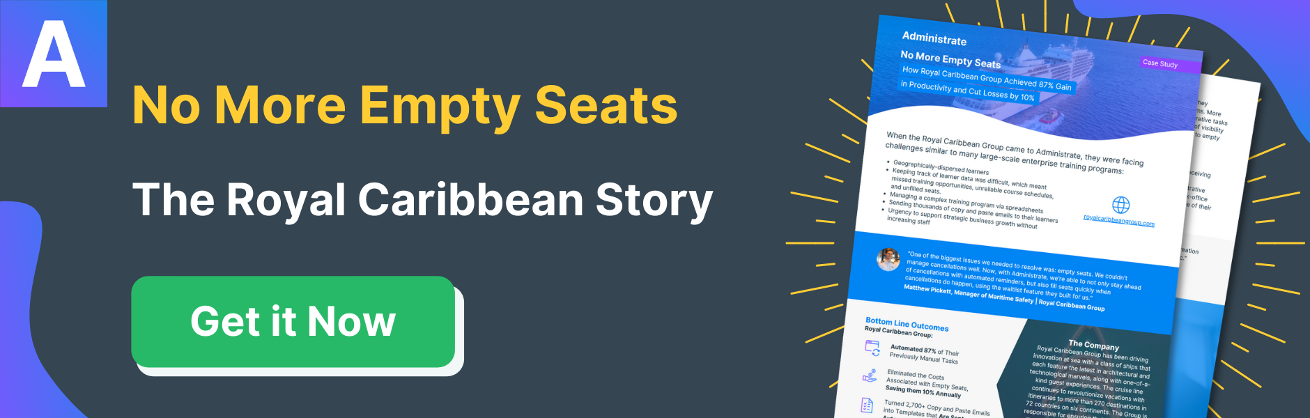 The Royal Caribbean Story - No More Empty Seats