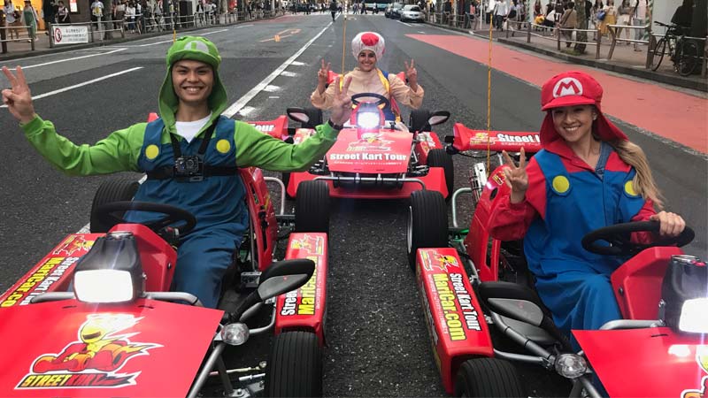 Teach English in Japan Mario Karts