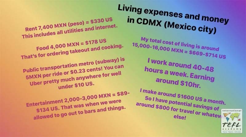 Cost of Living Mexico City