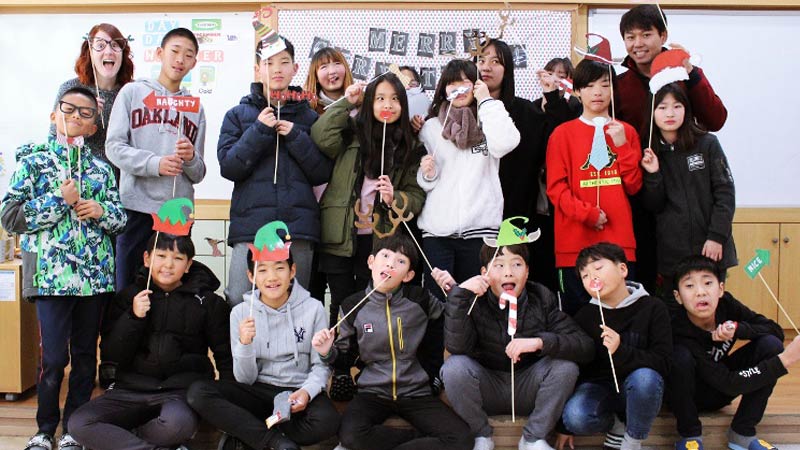 christmas holidays abroad in South Korea as a TEFL Teacher