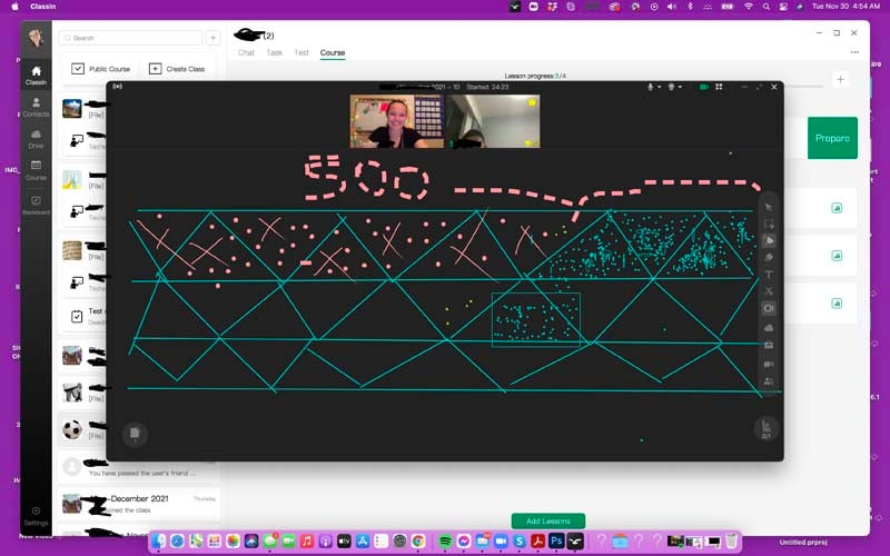 Teach English Online Classin Classroom Software