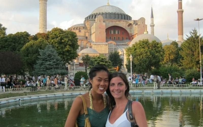 Two English teachers in Turkey