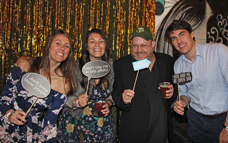 The 4 members of the ITA Marketing Team