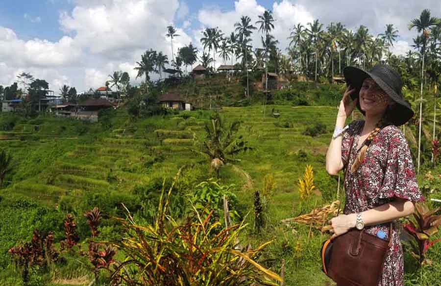 English teacher in Indonesia