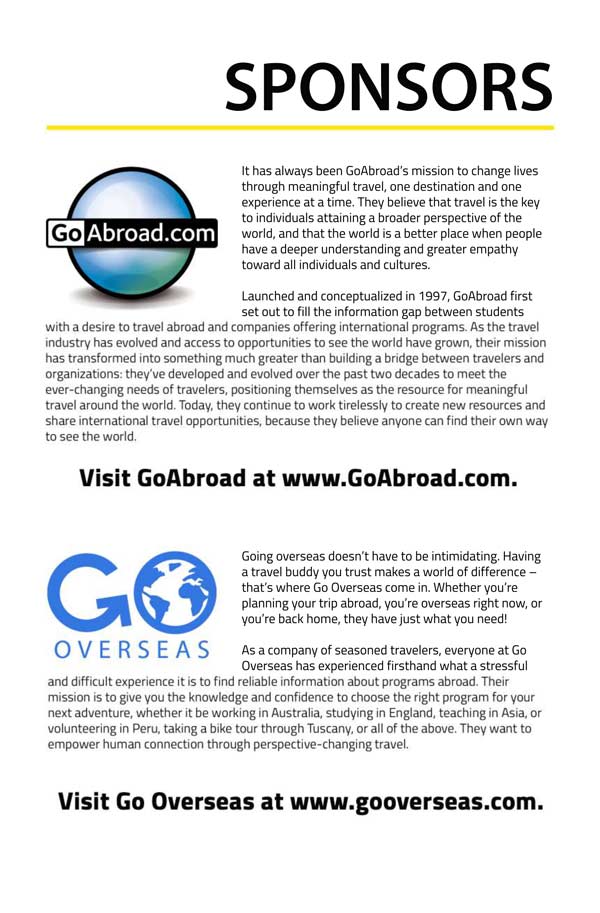 Film Festival Program - Sponsors