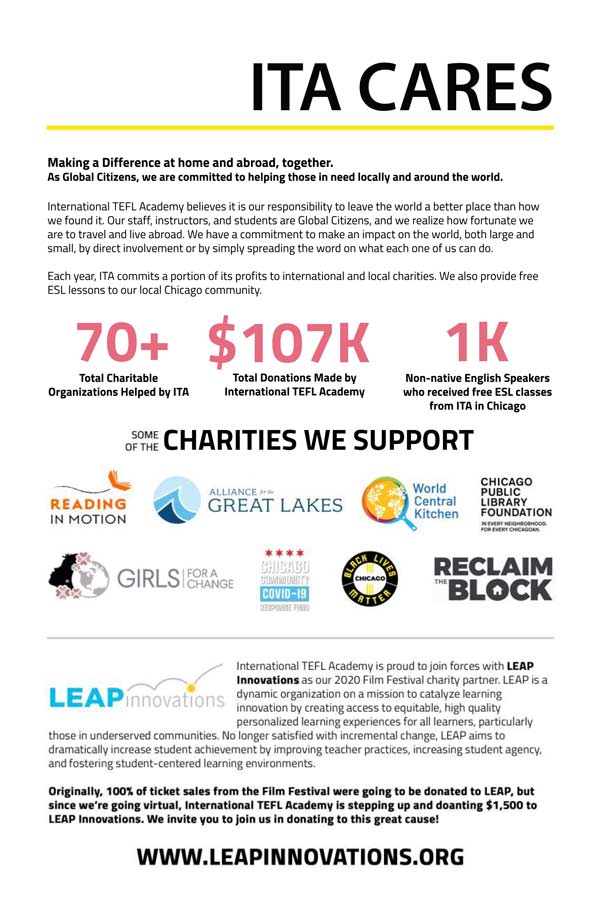 Film Festival Program - Charity