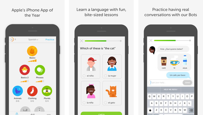 Duolingo App for teaching English abroad