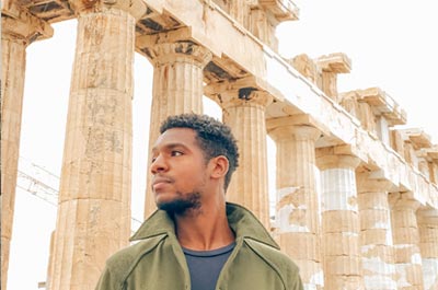 ITA alumnus Allen Tunstall in Greece