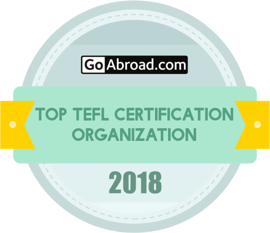 International TEFL Academy was named #1 top rated TEFL Certification Organization in 2018 by GoAbroad.com