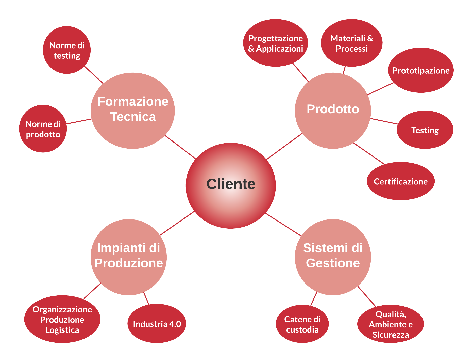 Coprai Group diagramma servizi