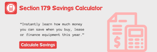 Section 179 Savings Calculator