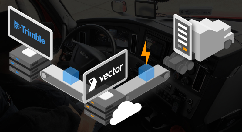 Vector advances TMS integrations with TruckMate and TMW.Suite to enable dispatch capabilities